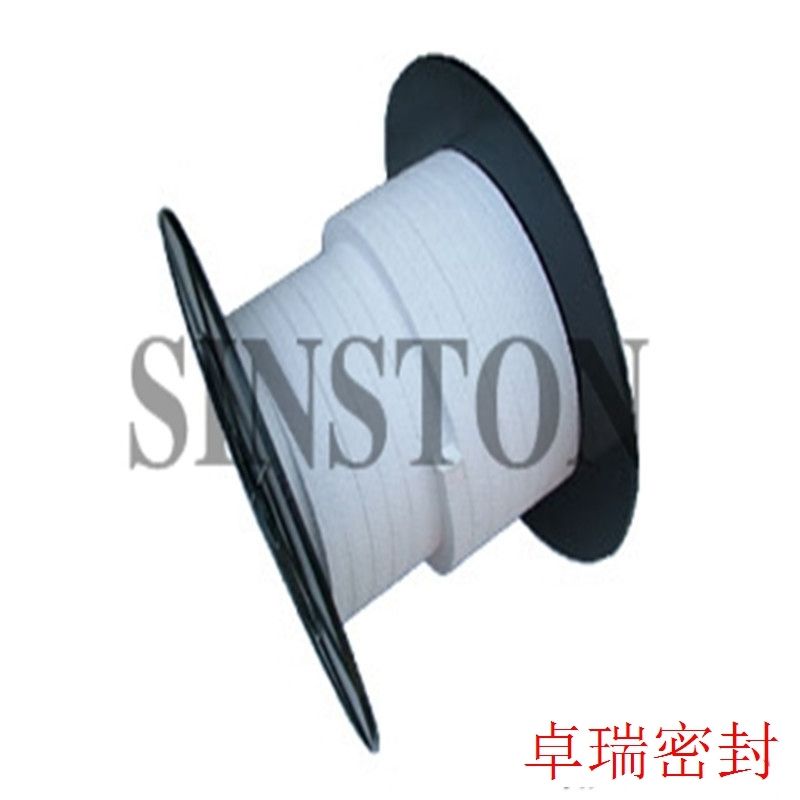 卓瑞密封出品含油白四氟盤根