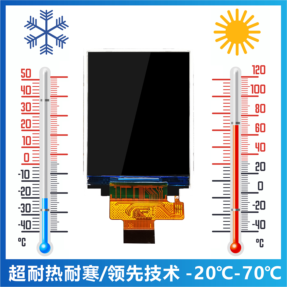 液位儀表顯示屏氧氣分析儀顯示屏制氧機(jī)液晶屏2寸LCD液晶屏