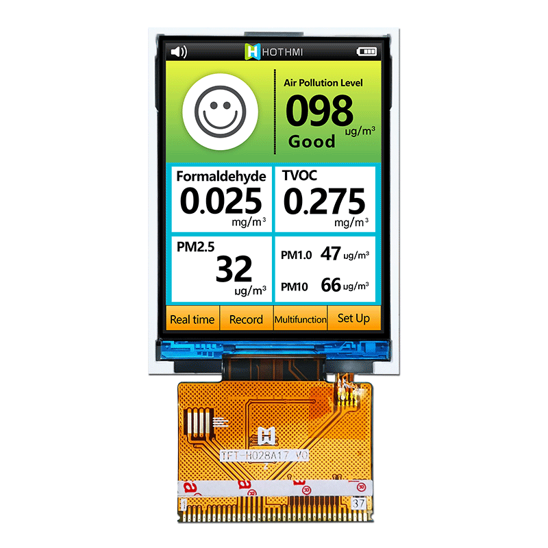 2.8英寸240x320點陣MCU TFT液晶顯示屏IC ST7789