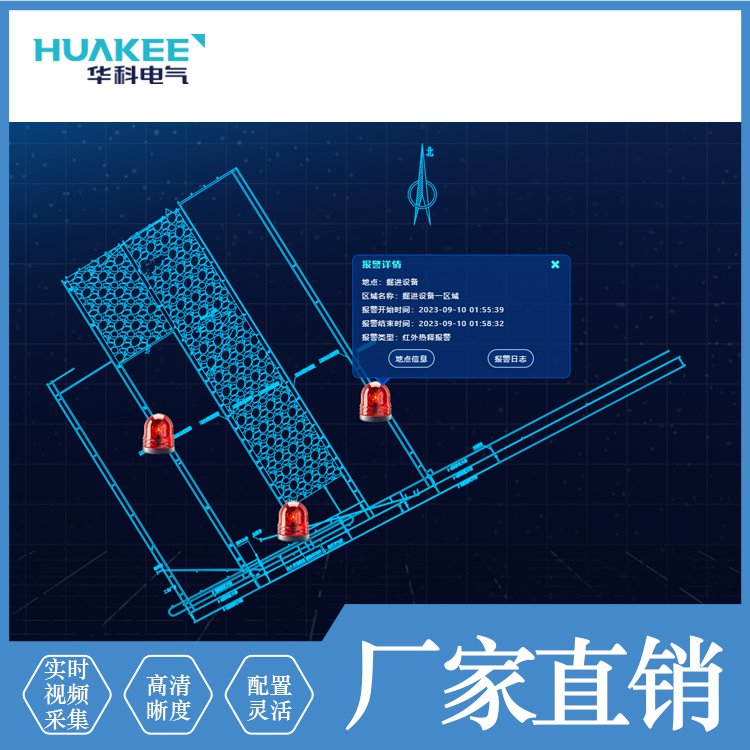 煤礦智能電子圍欄防誤入系統(tǒng)礦用綜掘機人員接近防護系統(tǒng)