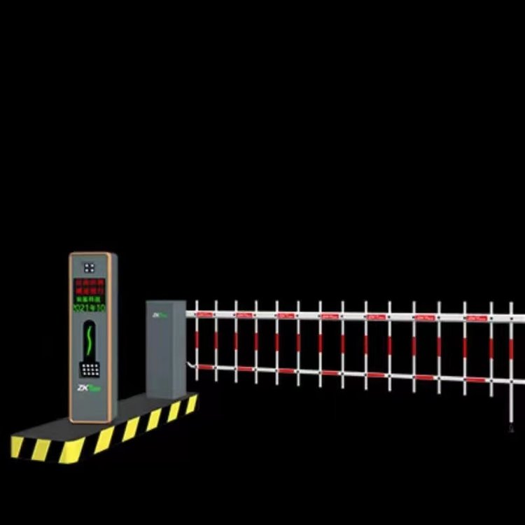 成都熵基科技車牌識別停車道閘系統(tǒng)300W高清像素