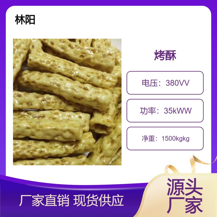 設備定制工廠亞麻籽烤酥生產(chǎn)線生產(chǎn)設備機器