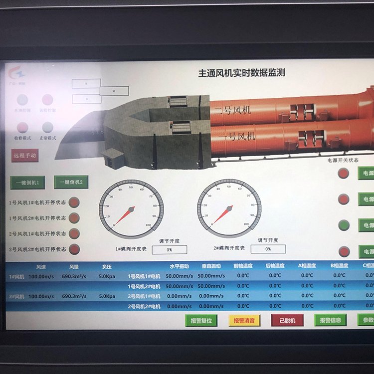 ZFG-PC主扇風(fēng)機(jī)無(wú)人值守系統(tǒng)通風(fēng)機(jī)智能化設(shè)備廣眾牌礦用