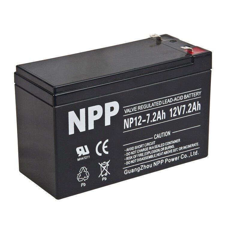 NPP耐普電力驅(qū)動(dòng)系統(tǒng)專用蓄電池NP12-7.212V7.2AH\/20HR