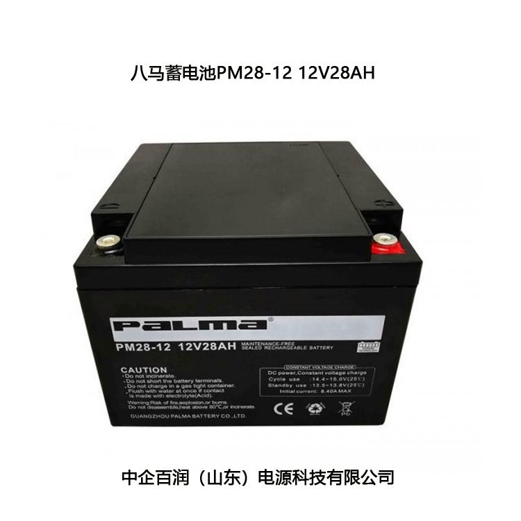 八馬PM28-12電力驅(qū)動系統(tǒng)專用蓄電池12V28AH