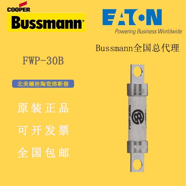 巴斯曼BUSSMANN熔斷器FWP-30B