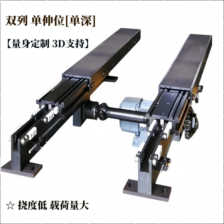 堆垛機(jī)伸縮貨叉的結(jié)構(gòu)分類集維智能技術(shù)提供