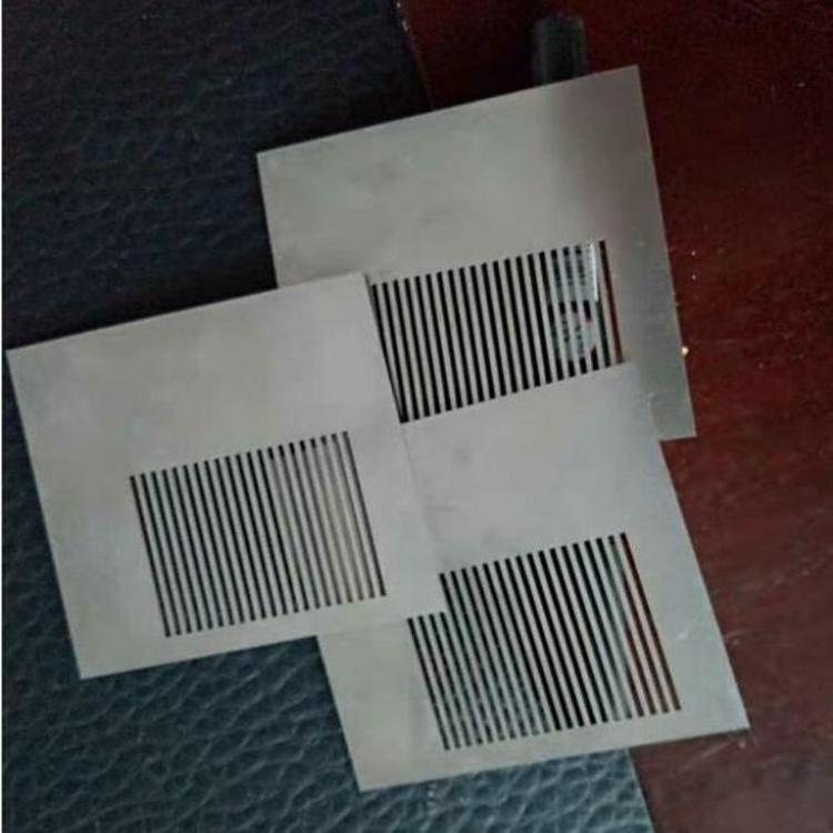 不銹鋼光柵金屬過濾網(wǎng)光學(xué)狹縫片光闌片激光精密切割來圖定制