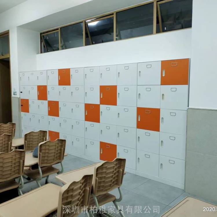 鋼制書(shū)包柜學(xué)校儲(chǔ)物柜書(shū)包存放柜locker柜支持定制出口