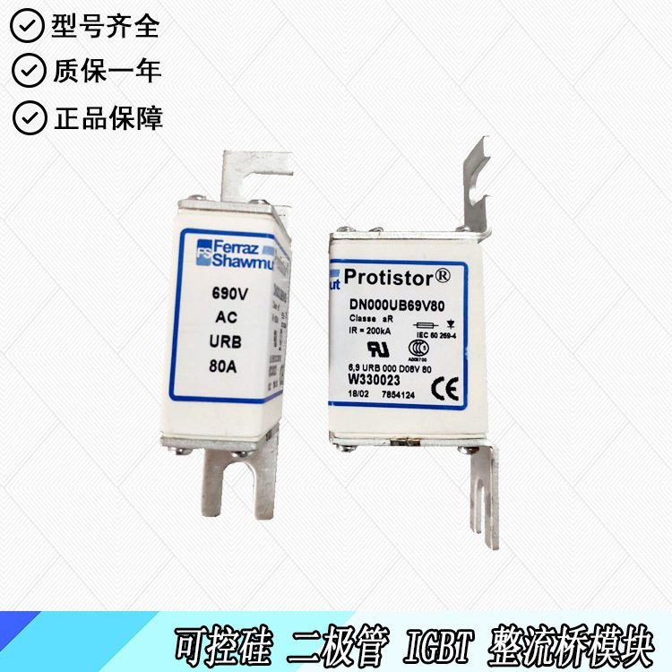 DN00UB69V100L羅蘭MERSEN法雷FERRAZ熔斷器保險(xiǎn)絲電子元器件