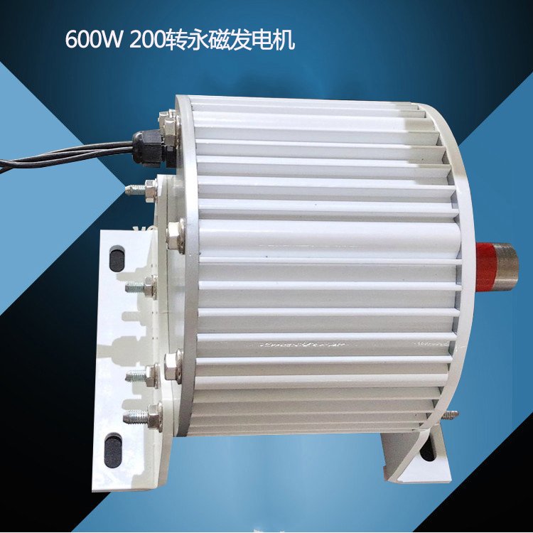 藍(lán)潤600W200轉(zhuǎn)小型風(fēng)力水力發(fā)電轉(zhuǎn)速電壓可定制低速永磁發(fā)電機(jī)