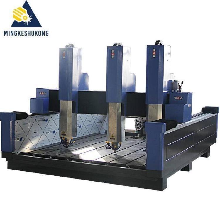 大型墓碑加工重型石材雕刻機(jī)槽鋼臺面銘刻機(jī)廠家
