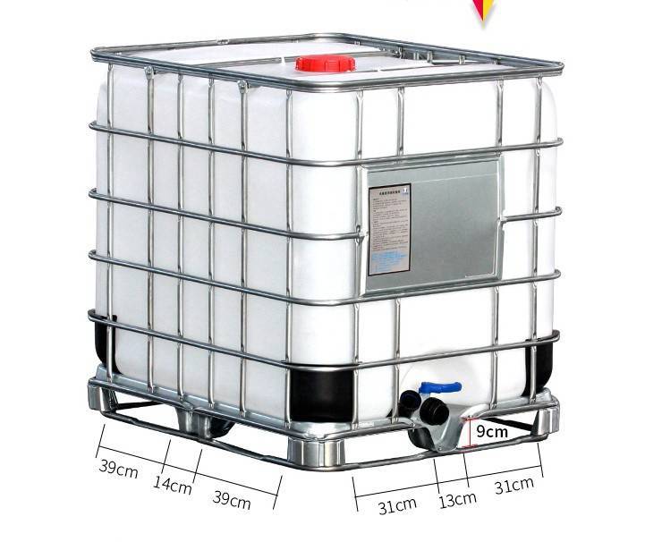 帶透氣功能的噸桶1000升塑料桶可提供出口證