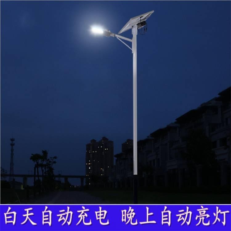 5米6米40瓦50瓦LED光控鋰電路燈美麗鄉(xiāng)村太陽(yáng)能燈