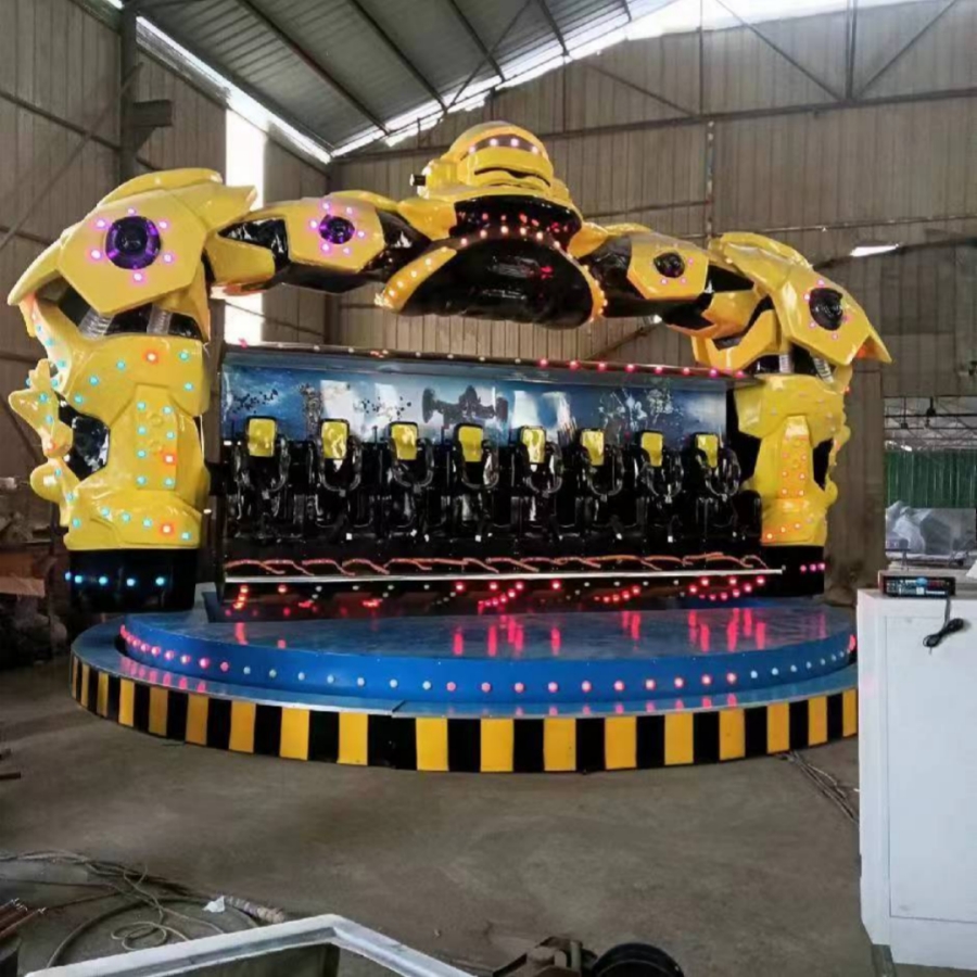 大型機(jī)械戰(zhàn)警游樂設(shè)備廠室外兒童游樂設(shè)施供應(yīng)