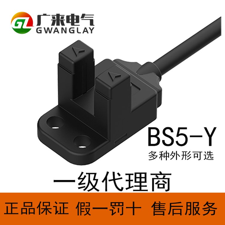 韓國奧托尼克斯Autonics微型光電傳感器BS5系列凹槽深度9mmY型光電