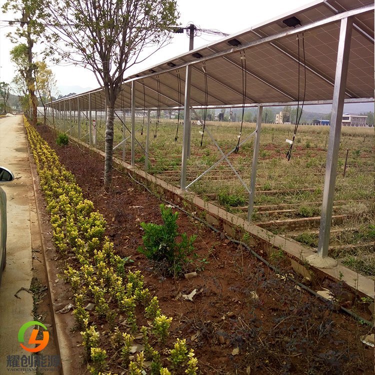 耀創(chuàng)太陽能水泵灌溉系統(tǒng)農(nóng)作物種植光伏抽水戶外提水供電設(shè)備