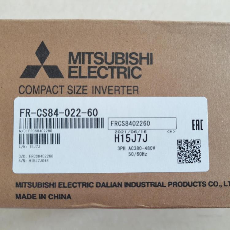 三菱變頻器FR-CS84-022-600.75KW全新原裝正品