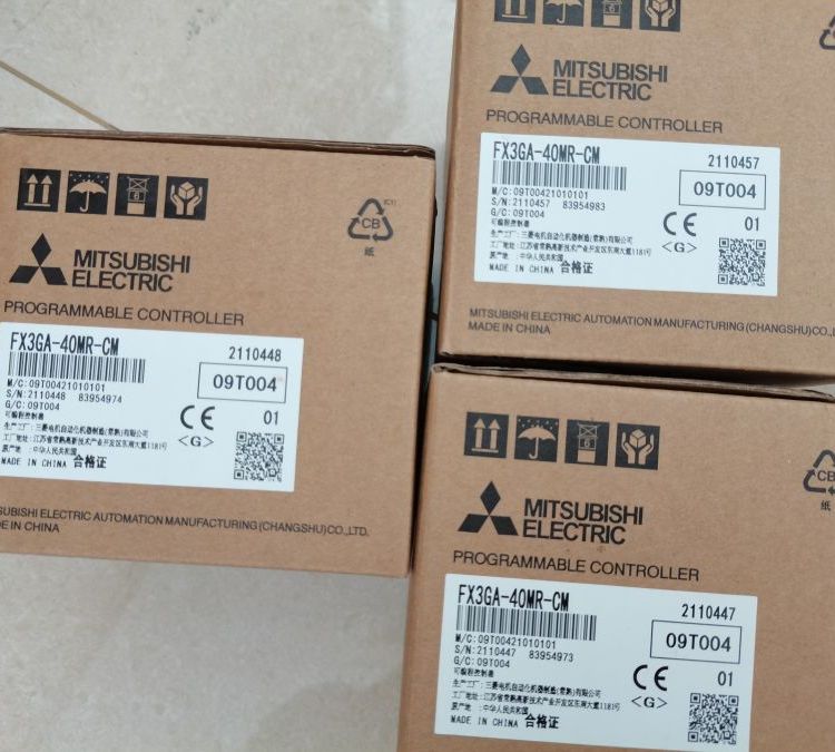 三菱PLC可編程控制器FX3GA-40MT-CM全新原裝正品