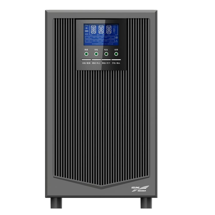 科華UPS不間斷電源KR6000L\/6000VA\/5400W\/單進單出外接鉛酸蓄電池