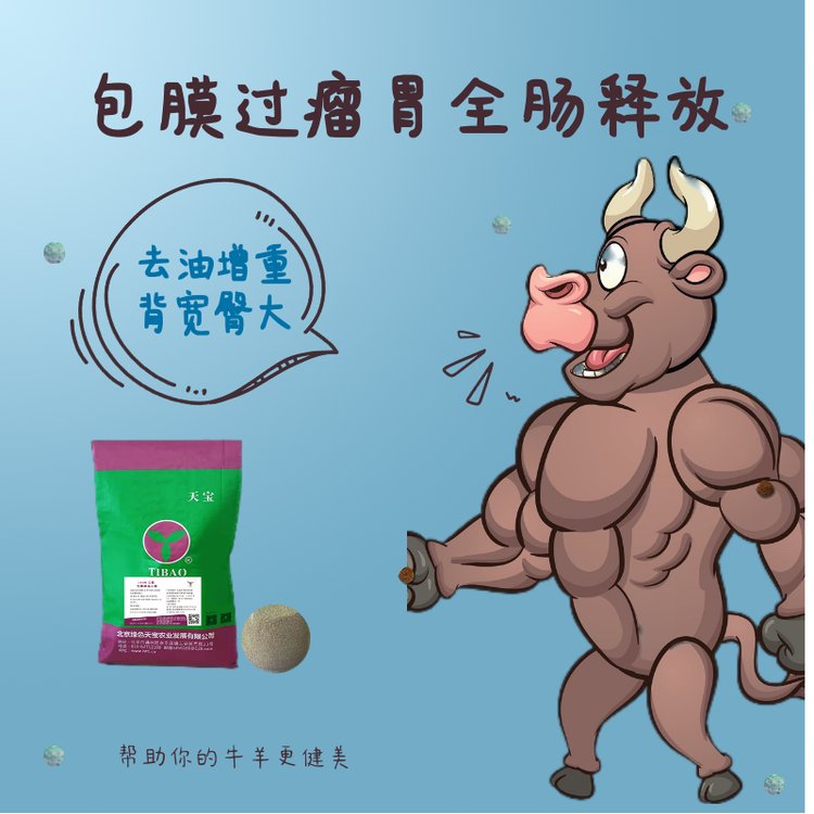 牛羊催肥小料育肥期飼料添加劑去除肥油增長(zhǎng)瘦肉增加日增重