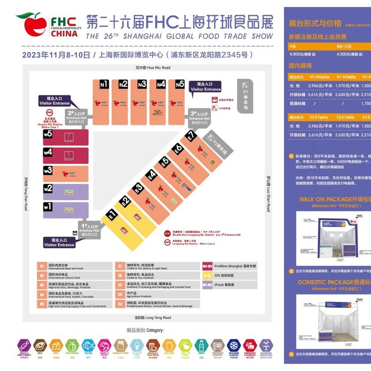 FHC2024年中國國際進口食品飲料展覽會FHC國際食品展