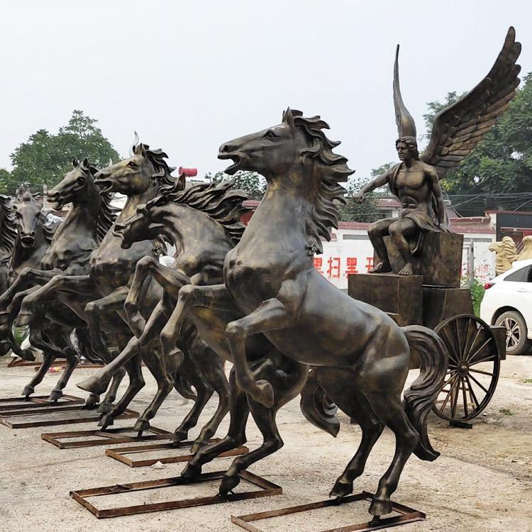 大型動物馬雕塑戶外農(nóng)場玻璃鋼模型草地景觀園區(qū)裝飾擺件濠景