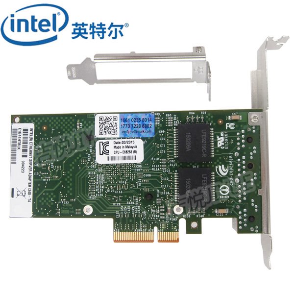 IntelE1G44HTBLKĿI340T4ǧ׾W(wng)PCI-E(w)mԭb