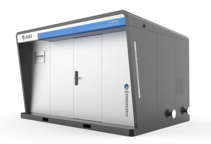 一體化智慧泵房自來水增壓烤漆噴涂箱多多搭建快