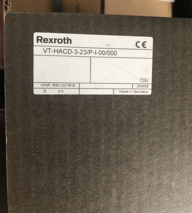 力士樂REXROTH放大器VT-HACD-3-23\/P-I-00\/000R901227616德國