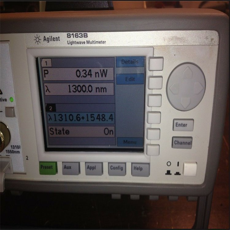 深圳寶安出售 回收Agilent\/安捷倫8163B光功率計(jì)