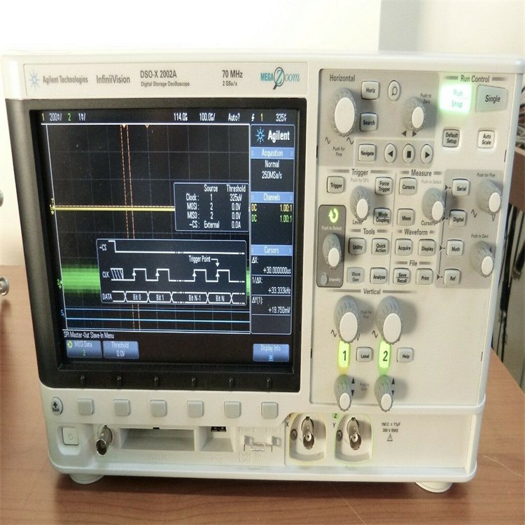 收購\/租賃Keysight是德DSOX2002A示波器2個模擬通道