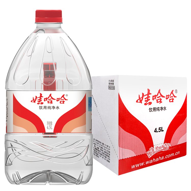 娃哈哈飲用純凈水4.5L娃哈哈桶裝水重慶代理經(jīng)銷電話