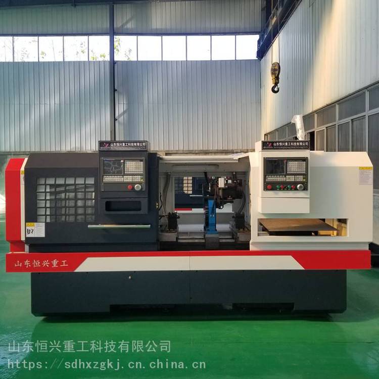 銷軸雙頭加工數(shù)控設(shè)備自動上下料數(shù)控機床鏈條軸數(shù)控車床