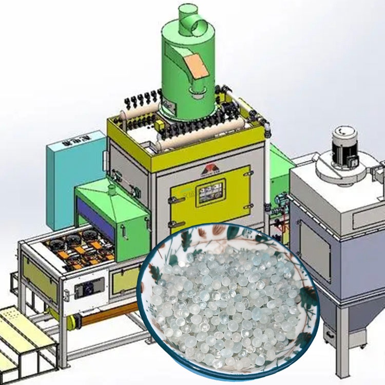 金屬五金平移式拋光機(jī)用玻璃珠變頻磁力研磨機(jī)1-5mm用拋光珠