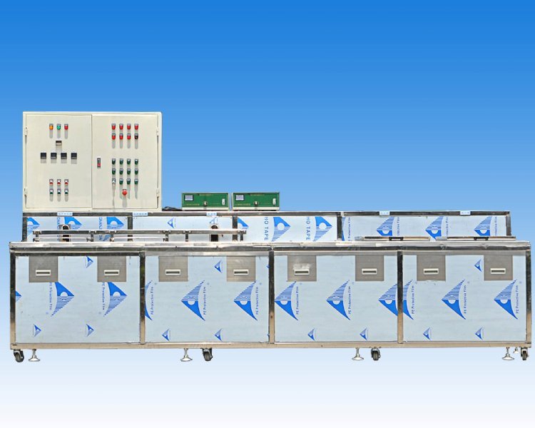 廠家六槽精密超聲波水洗機工業(yè)清水清洗機全自動超音波