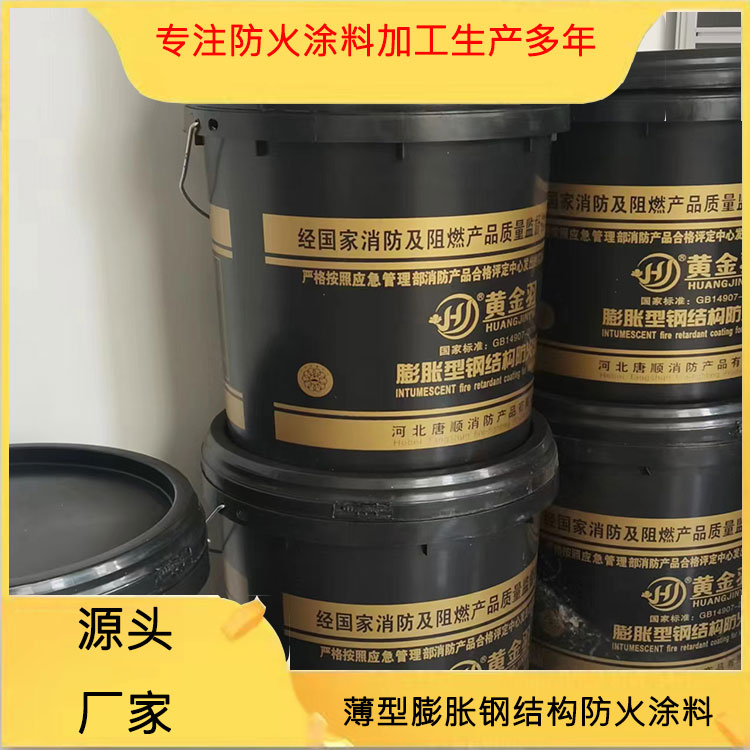 鋼結(jié)構(gòu)防火涂料薄型室內(nèi)室外阻燃超薄型厚型膨脹型水性油性防火漆