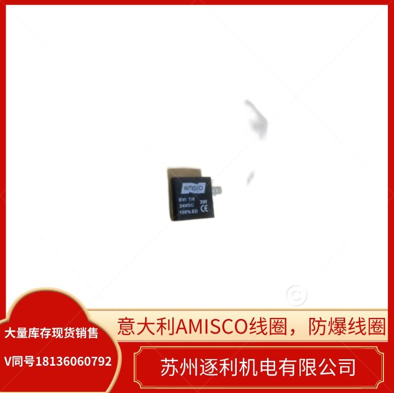 意大利AMISCO電磁閥防爆線圈3009MD024W33009MA220W2電控?fù)Q向閥