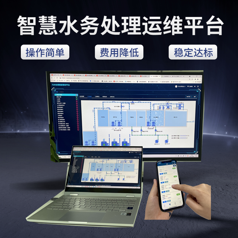 智能污水處理運維系統(tǒng)PLC物聯(lián)網(wǎng)云平臺OA智能化智慧水務(wù)系統(tǒng)