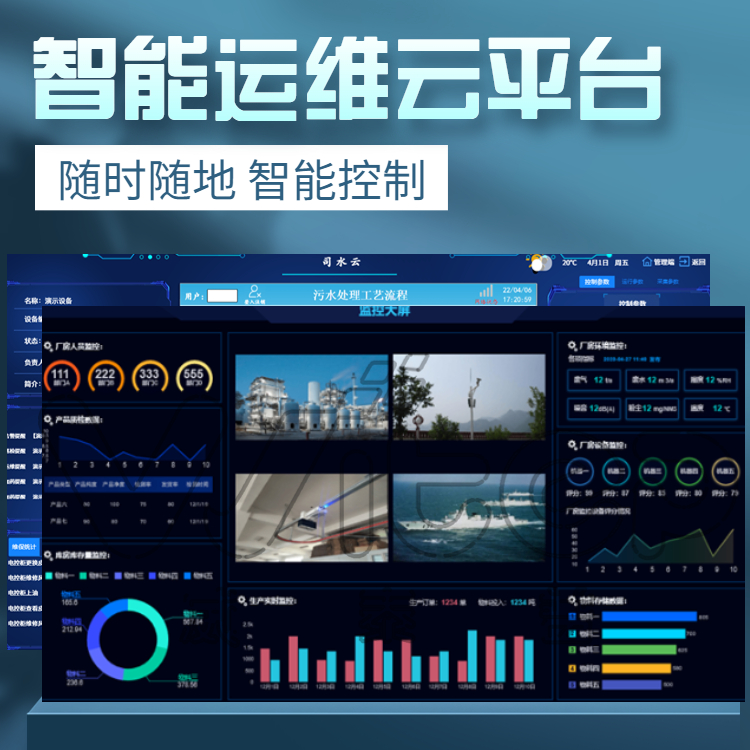 司水云官醫(yī)院污水控制系統(tǒng)平臺(tái)智慧水務(wù)供排一體化智能運(yùn)維管理