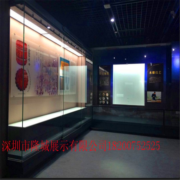 廣州惠州隆城展示博物館展柜定做獨(dú)立柜定制廠(chǎng)家