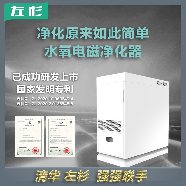 左杉空氣凈化器家用殺菌室內(nèi)辦公室除霧霾粉塵零耗材凈化器