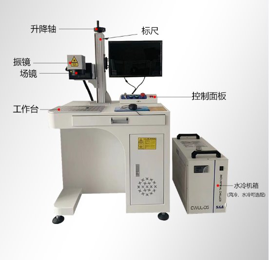 品航ZW5包裝試劑玻璃雕刻紫外激光內(nèi)雕機激光打字