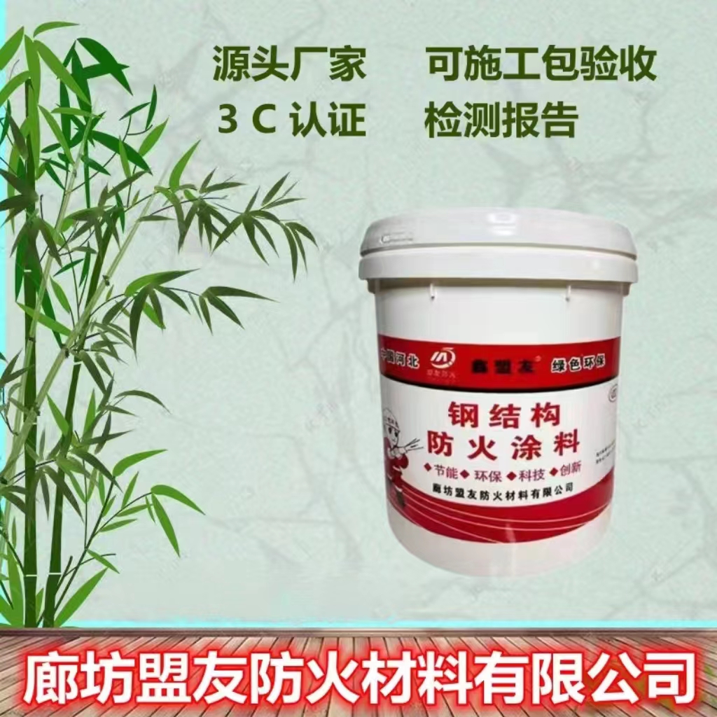 鋼結(jié)構(gòu)防火涂料非膨脹厚型超薄型薄型盟友水性油性國標(biāo)防火漆