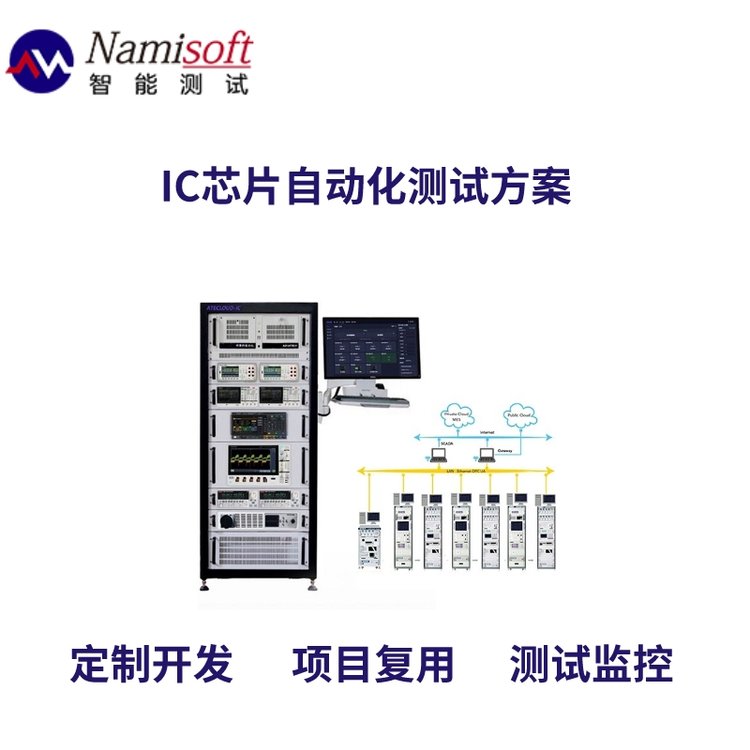 IC芯片自動(dòng)化測(cè)試方案軟硬件一體化定制開發(fā)軟件