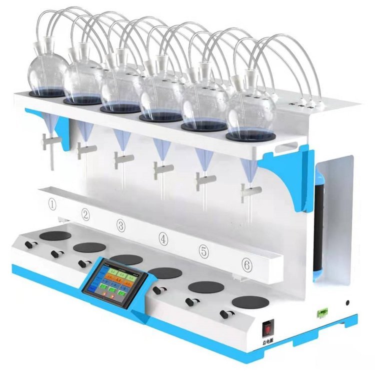 液液萃取儀CHCQ-6全自動(dòng)液液萃取裝置油水分離萃取儀