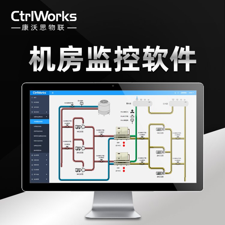 機房監(jiān)控機房可視化自動化成套控制系統(tǒng)三維展示