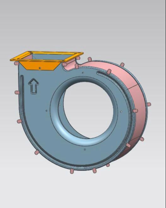 船槳三維掃描扇葉3D造型渦輪蝸殼測繪模仁藍光掃描