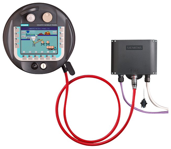 連接電纜PN用于移動(dòng)式面板(PROFINET)，西門子SIMATICHMI的附件