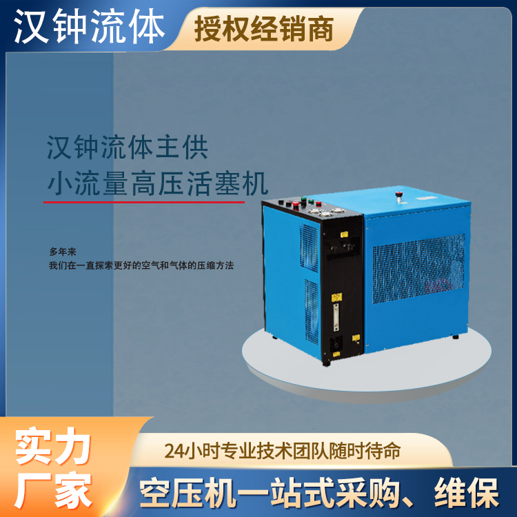 活塞式空壓機漢鐘小流量高壓活塞機氮氣用特氣用壓縮機